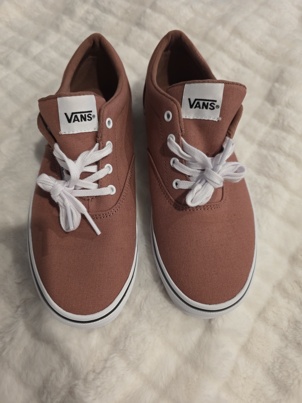 Vans Big Kid’s Authentic Sneakers in Dusty Rose
